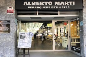 Alberto Martí Perruquers Fachada