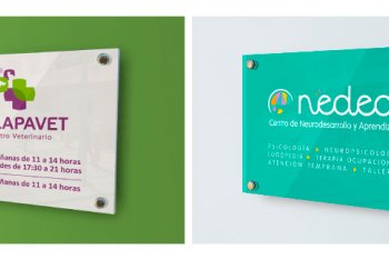 Placas para empresa, asociaciones, empresas deportivas, etc..